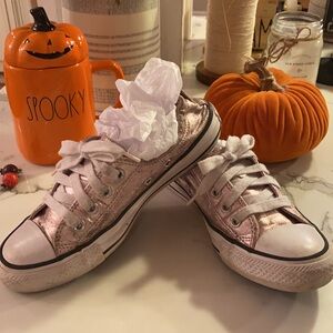 CONVERSE SPARKLE🪄 PINK SNEAKERS❤️🩰